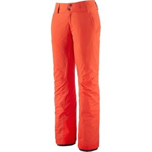 Women’s Insulated Snowbelle pants Painted Red XXS